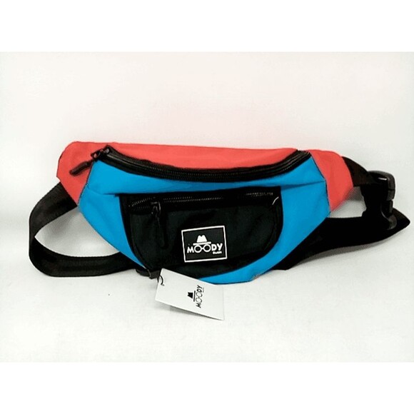 Rare Moody Black Unisex Adjustable Waist/Hip Fanny Pack Bum Bag by Moody Black - Picture 5 of 8